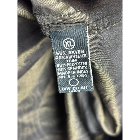 Dressbarn Collection XL Velvet Burnout Skirt Plus Size WhimsiGoth Maxi Y2K - Picture 3 of 5